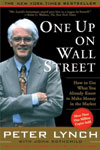 One Up On Wall Street的封面：如何使用你已经知道的在市场上赚钱的东西