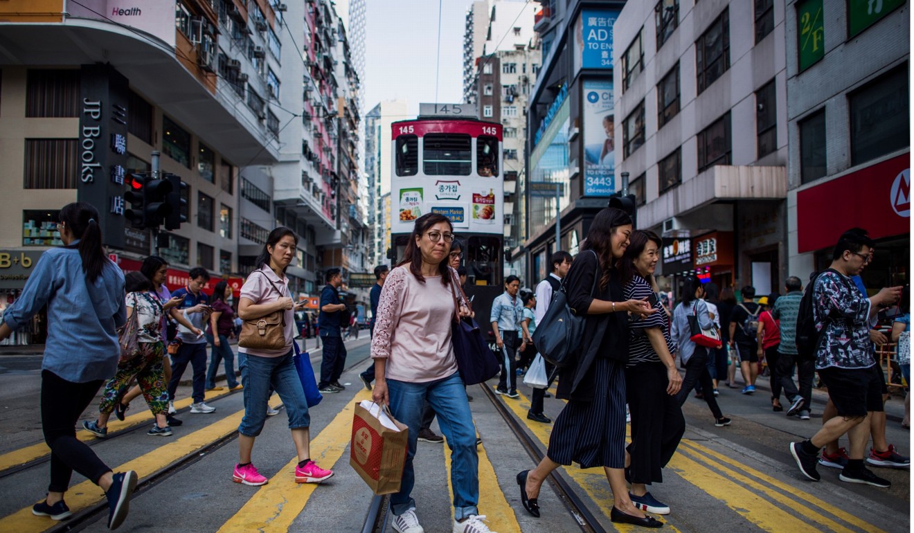 香港已經陷入衰退。圖片：法新社