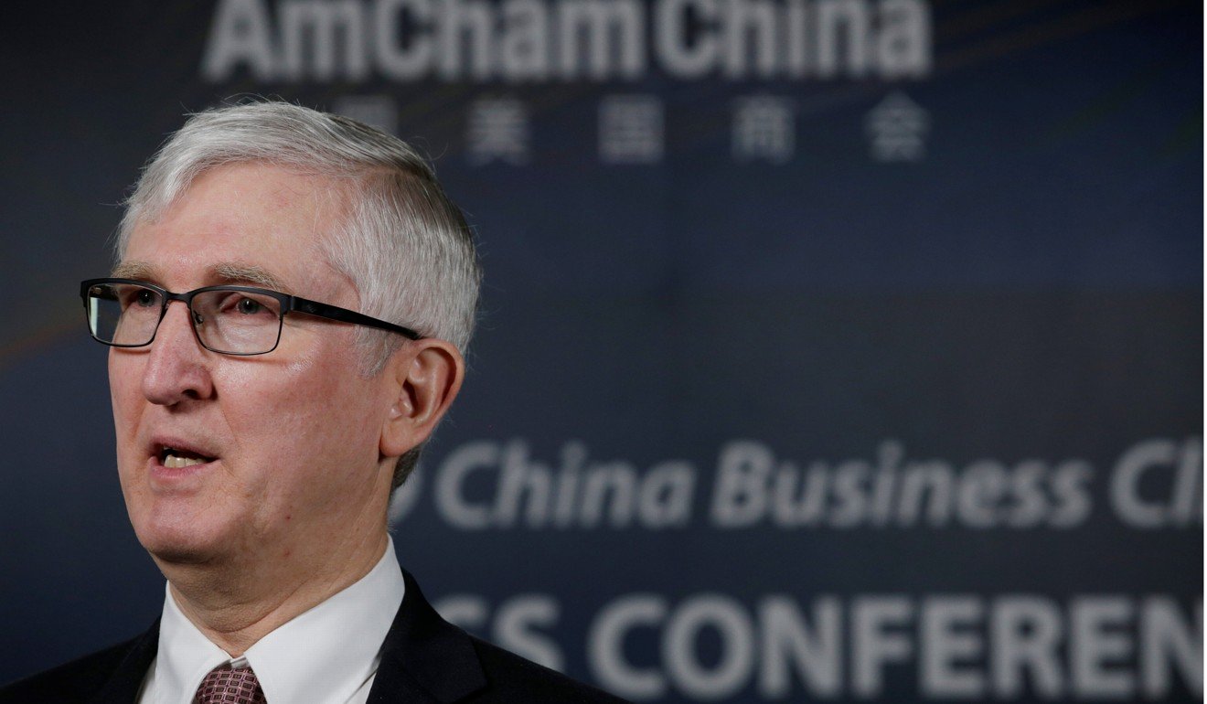 蒂姆·斯特拉特福德（Tim Stratford）是中國美國商會主席。圖片：路透社