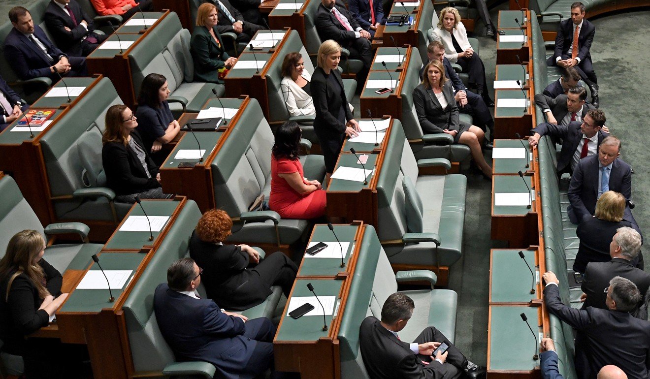 澳大利亚众议院。照片：EPA