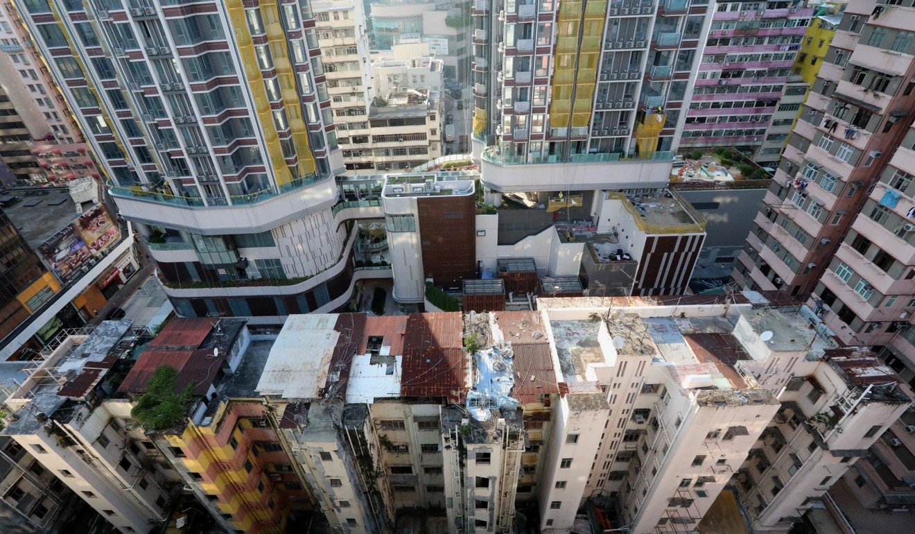 红Ho崇智街的景色。市区重建局已宣布在那里进行重建项目。照片：黄菲利克斯