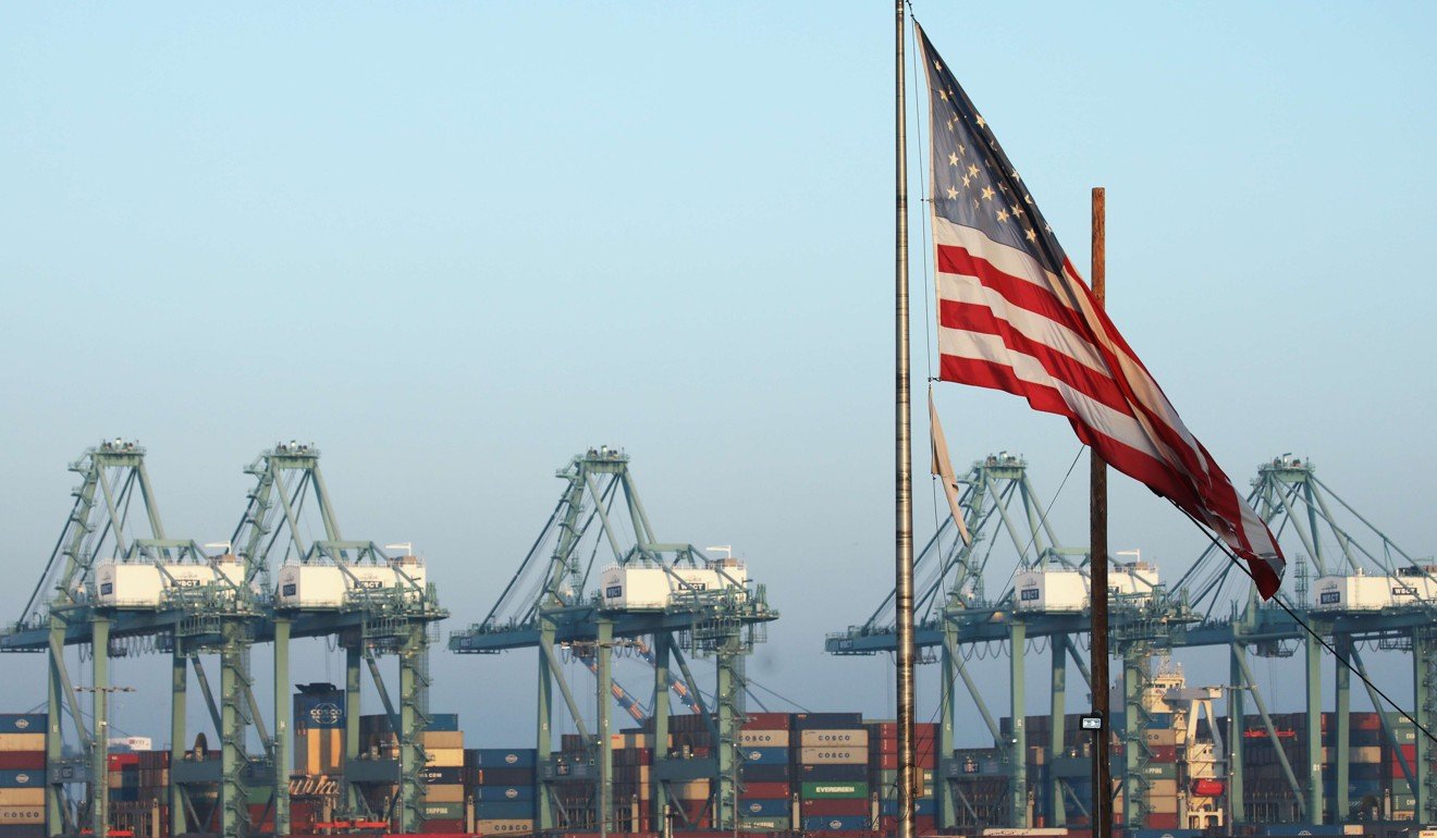 官員說，關稅影響了進入美國的亞洲貨物的數量。照片：蓋蒂圖片社/法新社
