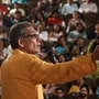 贵族获得者Abhijit Banerjee星期六在孟买的TISS学院发表演讲（照片：PTI）