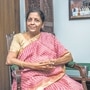 尼爾瑪·西塔拉曼（Nirmala Sitharaman）在增長降至4.5％的時候提出預算。 （MINT_PRINT）