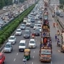 由於共和日遊行的綵排，盧坦斯德里的交通受到影響。 （PTI）